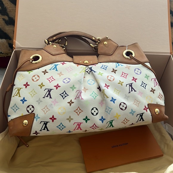 Authentic Louis Vuitton Úrsula Blanc multicolor - Picture 15 of 16
